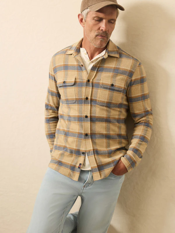 Legend™ Sweater Shirt - Windswept Shores Plaid