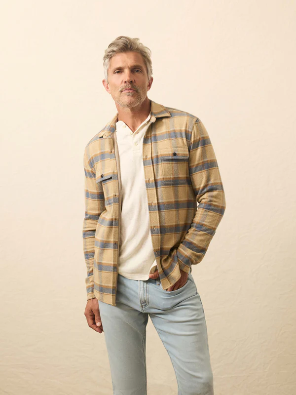 Legend™ Sweater Shirt - Windswept Shores Plaid
